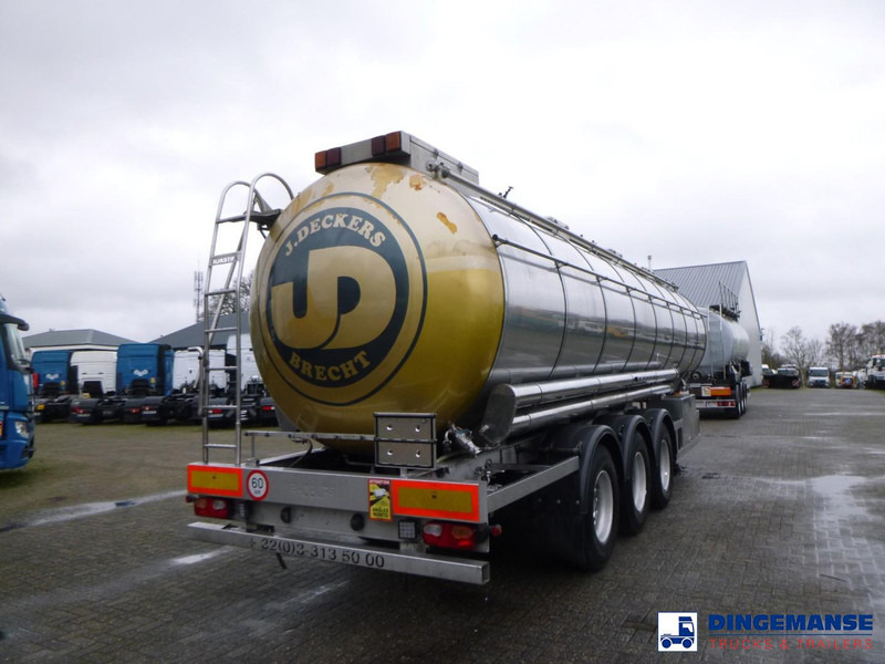 Parcisa Chemical tank inox L4BH 30 m3 / 1 comp / ADR 30/03/24 - Semi-remorque citerne: photos 3 Parcisa Chemical tank inox L4BH 30 m3 / 1 comp / ADR 30/03/24 - Semi-remorque citerne: photos 3