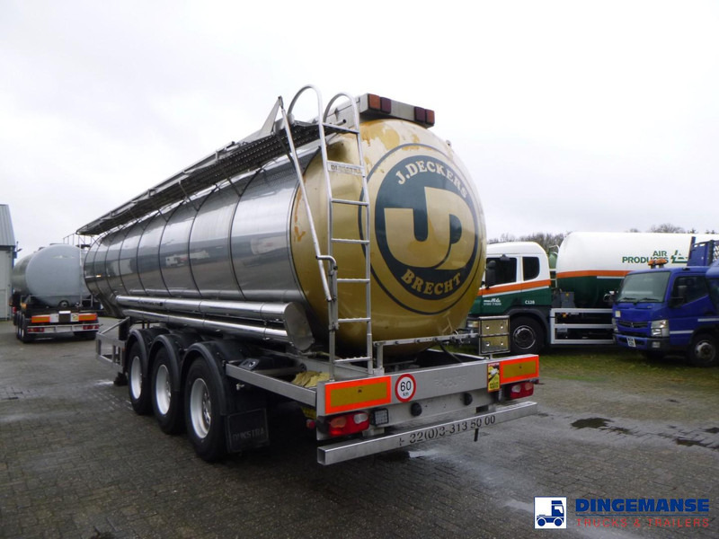 Parcisa Chemical tank inox L4BH 30 m3 / 1 comp / ADR 30/03/24 - Semi-remorque citerne: photos 2 Parcisa Chemical tank inox L4BH 30 m3 / 1 comp / ADR 30/03/24 - Semi-remorque citerne: photos 2