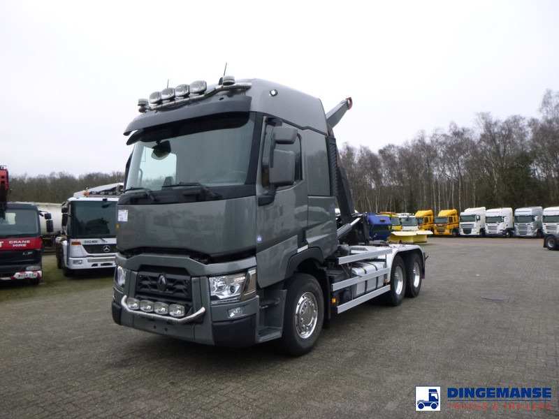 Renault T 480 6x2 Euro 6 container hook - Camion ampliroll: photos 1 Renault T 480 6x2 Euro 6 container hook - Camion ampliroll: photos 1
