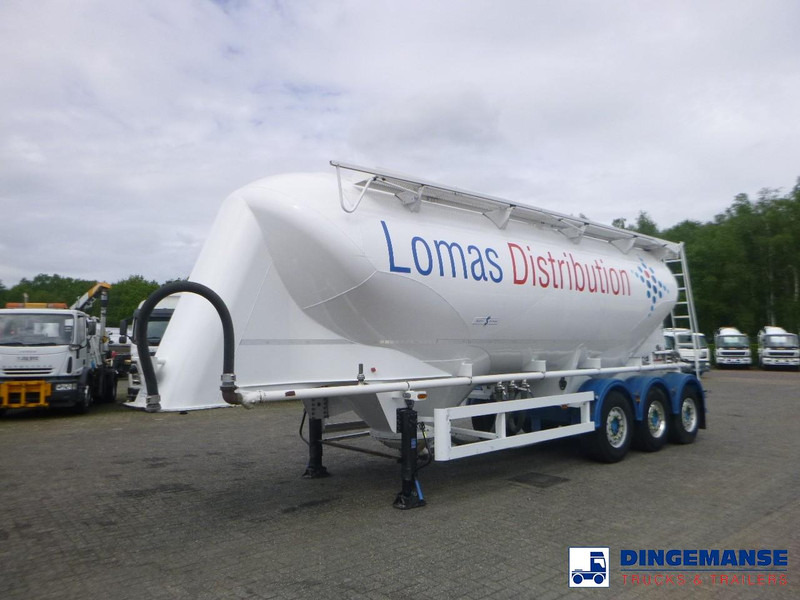 SPITZER Powder tank alu 37 m3 / 1 comp - Semi-remorque citerne: photos 1 SPITZER Powder tank alu 37 m3 / 1 comp - Semi-remorque citerne: photos 1