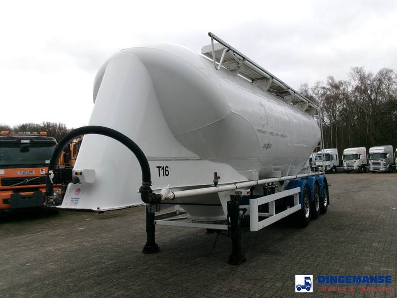 SPITZER Powder tank alu 37 m3 / 1 comp - Semi-remorque citerne: photos 1 SPITZER Powder tank alu 37 m3 / 1 comp - Semi-remorque citerne: photos 1