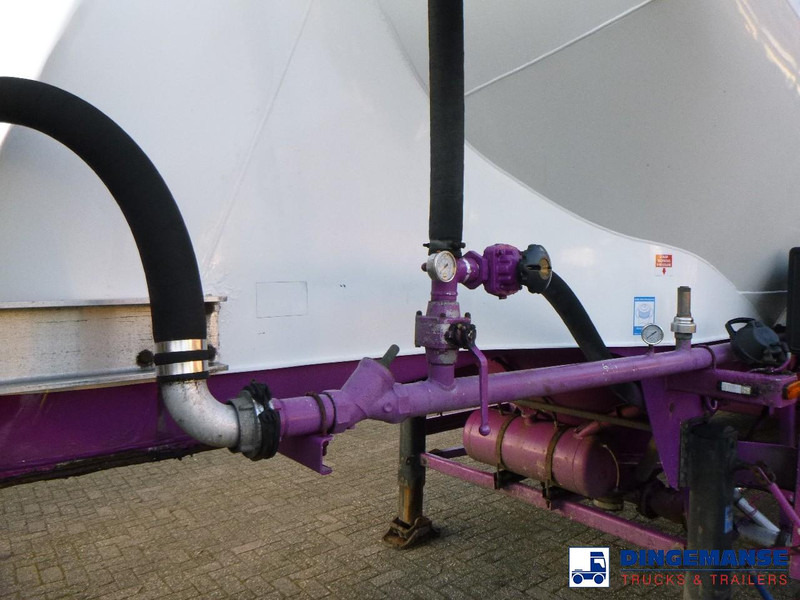 SPITZER Powder tank alu 37 m3 + engine/compressor - Semi-remorque citerne: photos 5 SPITZER Powder tank alu 37 m3 + engine/compressor - Semi-remorque citerne: photos 5