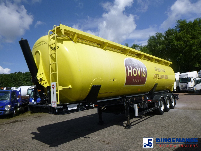 SPITZER Powder tank alu 60 m3 (tipping) - Semi-remorque citerne: photos 1 SPITZER Powder tank alu 60 m3 (tipping) - Semi-remorque citerne: photos 1