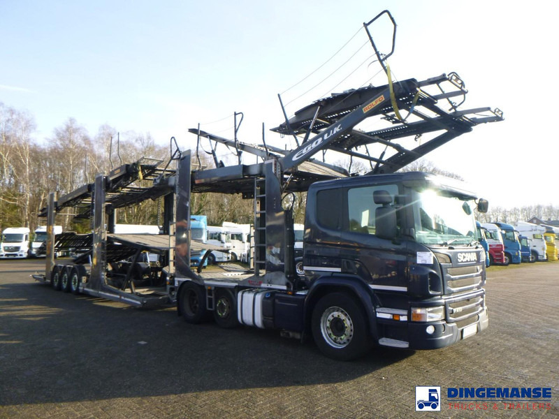Scania P 410 6x2 RHD Rolfo car transporter - Camion porte-voitures: photos 2 Scania P 410 6x2 RHD Rolfo car transporter - Camion porte-voitures: photos 2