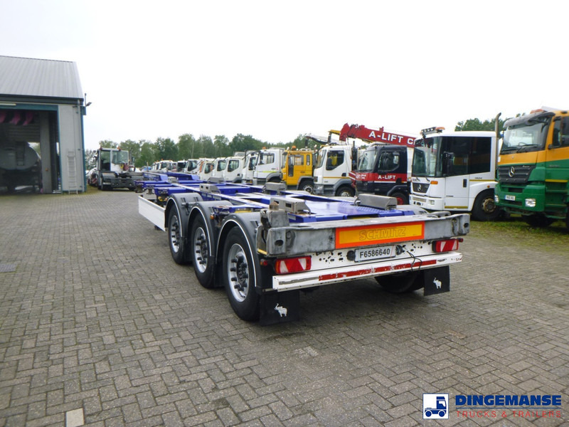 Schmitz Cargobull 3-axle container trailer 20-30-40-45 ft - Semi-remorque porte-conteneur/ Caisse mobile: photos 3 Schmitz Cargobull 3-axle container trailer 20-30-40-45 ft - Semi-remorque porte-conteneur/ Caisse mobile: photos 3