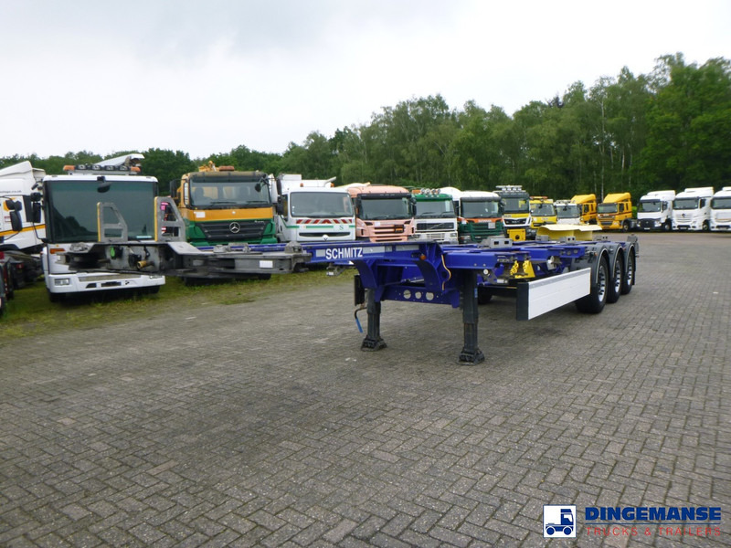 Schmitz Cargobull 3-axle container trailer 20-30-40-45 ft - Semi-remorque porte-conteneur/ Caisse mobile: photos 1 Schmitz Cargobull 3-axle container trailer 20-30-40-45 ft - Semi-remorque porte-conteneur/ Caisse mobile: photos 1