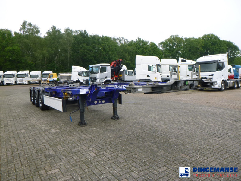 Schmitz Cargobull 3-axle container trailer 20-30-40-45 ft - Semi-remorque porte-conteneur/ Caisse mobile: photos 2 Schmitz Cargobull 3-axle container trailer 20-30-40-45 ft - Semi-remorque porte-conteneur/ Caisse mobile: photos 2