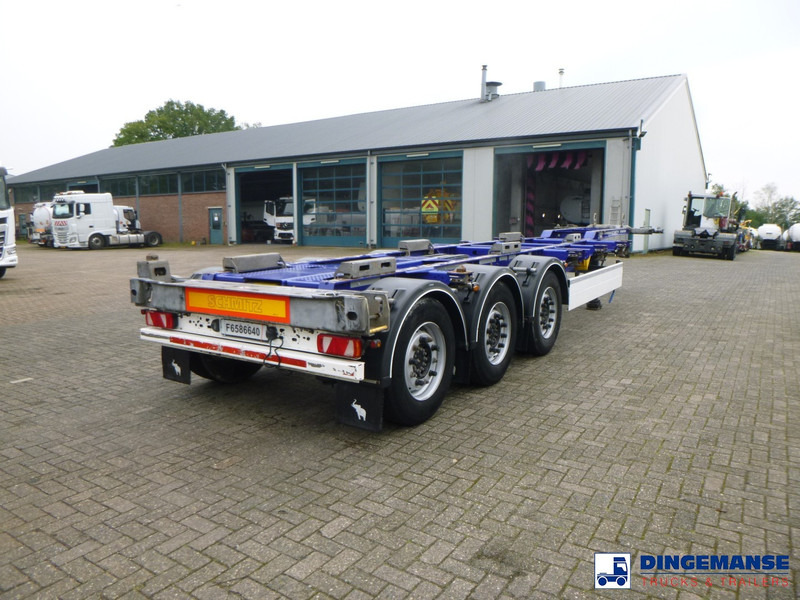 Schmitz Cargobull 3-axle container trailer 20-30-40-45 ft - Semi-remorque porte-conteneur/ Caisse mobile: photos 4 Schmitz Cargobull 3-axle container trailer 20-30-40-45 ft - Semi-remorque porte-conteneur/ Caisse mobile: photos 4
