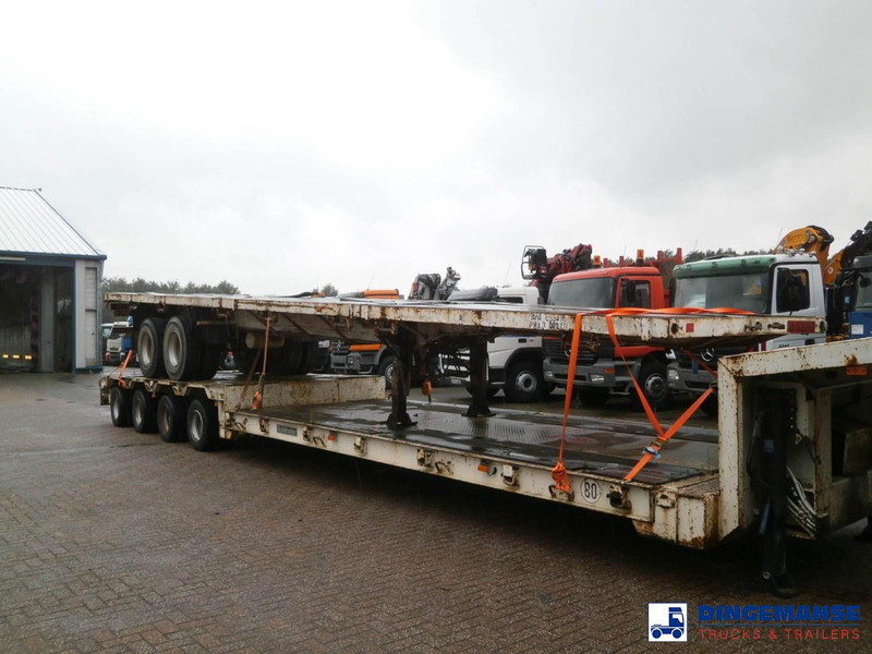 Traylona 2-axle platform trailer 39000KG / Extendable 19M - Semi-remorque surbaissé: photos 2 Traylona 2-axle platform trailer 39000KG / Extendable 19M - Semi-remorque surbaissé: photos 2