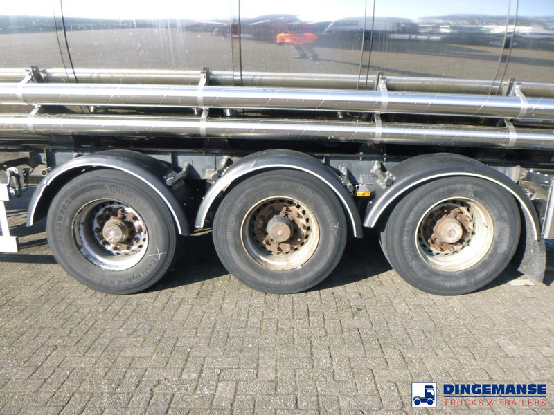 Van Hool Chemical tank inox 30 m3 / 1 comp - Semi-remorque citerne: photos 5 Van Hool Chemical tank inox 30 m3 / 1 comp - Semi-remorque citerne: photos 5