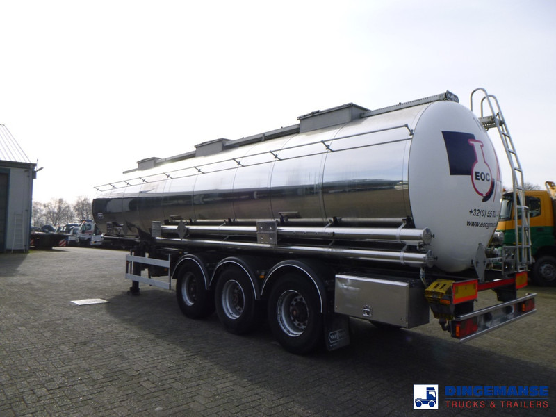 Van Hool Chemical tank inox 30 m3 / 1 comp - Semi-remorque citerne: photos 3 Van Hool Chemical tank inox 30 m3 / 1 comp - Semi-remorque citerne: photos 3