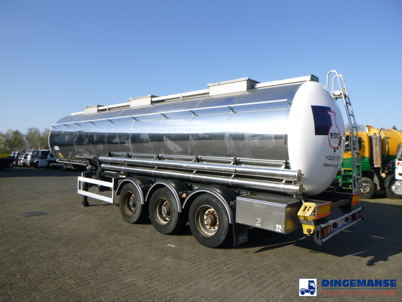 Van Hool Chemical tank inox L4BH 30 m3 / 3 comp - Semi-remorque citerne: photos 3 Van Hool Chemical tank inox L4BH 30 m3 / 3 comp - Semi-remorque citerne: photos 3