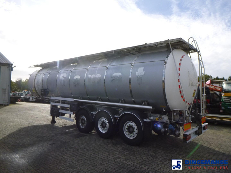 Van Hool Chemical tank inox L4BH 37.5 m3 / 1 comp - Semi-remorque citerne: photos 3 Van Hool Chemical tank inox L4BH 37.5 m3 / 1 comp - Semi-remorque citerne: photos 3
