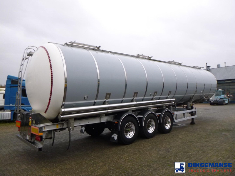 Van Hool Food tank inox 62 m3 / 3 comp - Semi-remorque citerne: photos 4 Van Hool Food tank inox 62 m3 / 3 comp - Semi-remorque citerne: photos 4