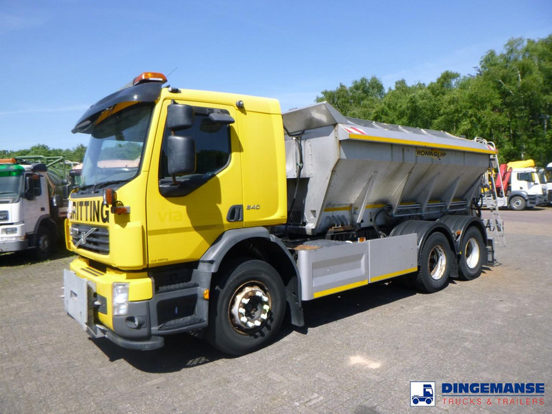 Volvo FH 340 6x4 RHD Romaquip gritter / salt spreader - Engin de déneigement: photos 1 Volvo FH 340 6x4 RHD Romaquip gritter / salt spreader - Engin de déneigement: photos 1