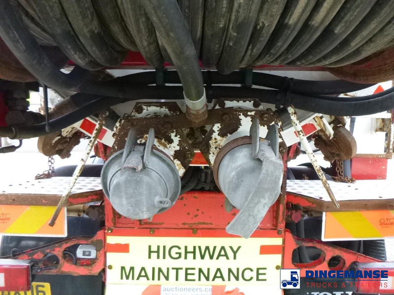 Camion hydrocureur Volvo FM 9 6X4 RHD Eurovac 1200 vacuum tank (tipping): photos 11