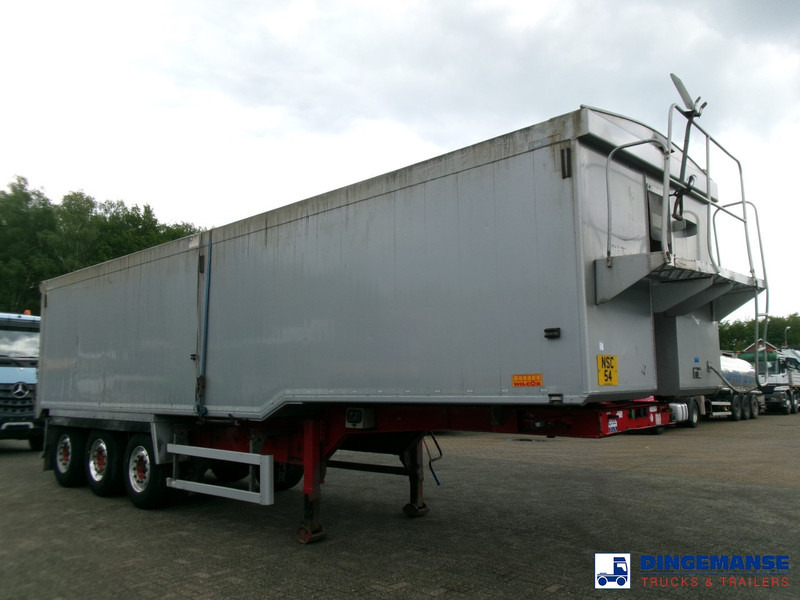 WILCOX Tipper trailer alu 52 m3 + tarpaulin - Semi-remorque benne: photos 2 WILCOX Tipper trailer alu 52 m3 + tarpaulin - Semi-remorque benne: photos 2