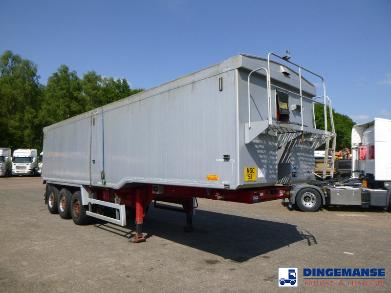 WILCOX Tipper trailer alu 55 m3 + tarpaulin - Semi-remorque benne: photos 2 WILCOX Tipper trailer alu 55 m3 + tarpaulin - Semi-remorque benne: photos 2