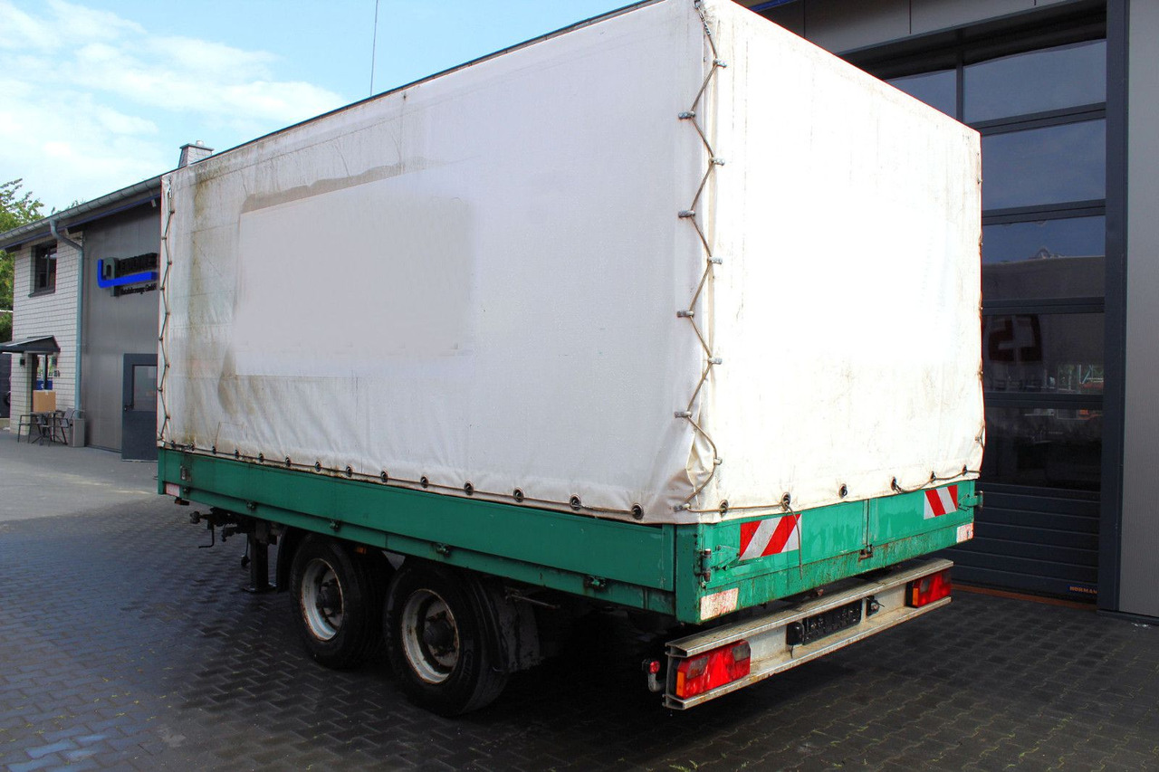 2-Achs Meindl Tandem Pritsche/Plane/Spriegel - Remorque rideaux coulissants: photos 1 2-Achs Meindl Tandem Pritsche/Plane/Spriegel - Remorque rideaux coulissants: photos 1