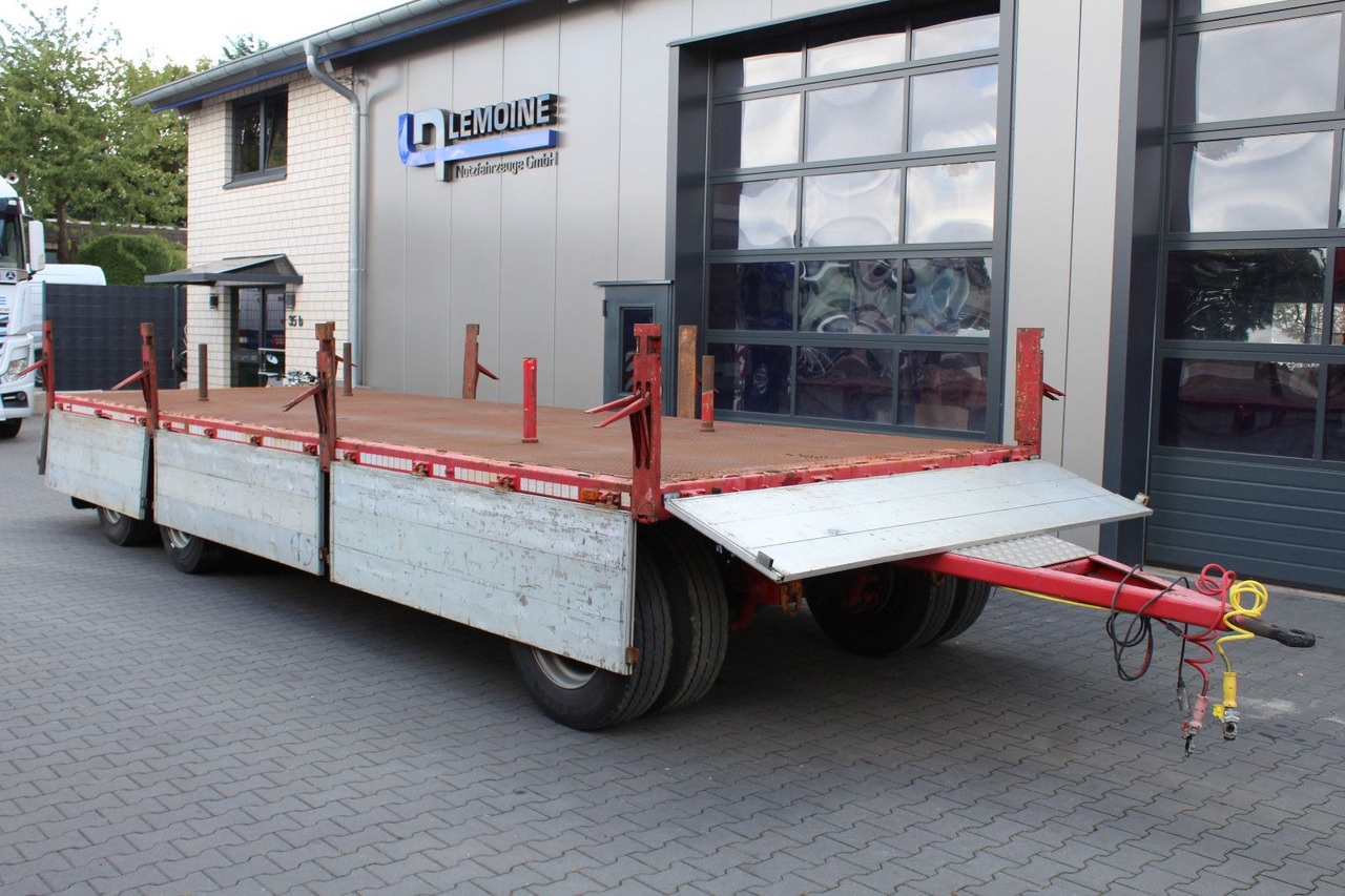 3-Achs ZORZI Pritschen-Anhänger Plateau-Rolle - Remorque plateau: photos 5 3-Achs ZORZI Pritschen-Anhänger Plateau-Rolle - Remorque plateau: photos 5