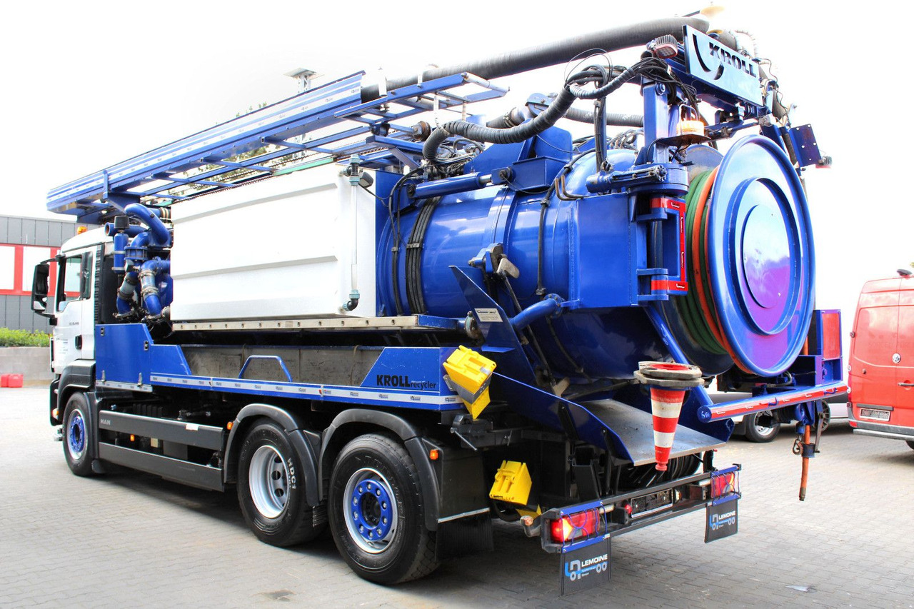 MAN TGS 28.440 6x2 Kroll 14,5m³ W-Rückgewinner KOMBI - Camion hydrocureur: photos 4 MAN TGS 28.440 6x2 Kroll 14,5m³ W-Rückgewinner KOMBI - Camion hydrocureur: photos 4