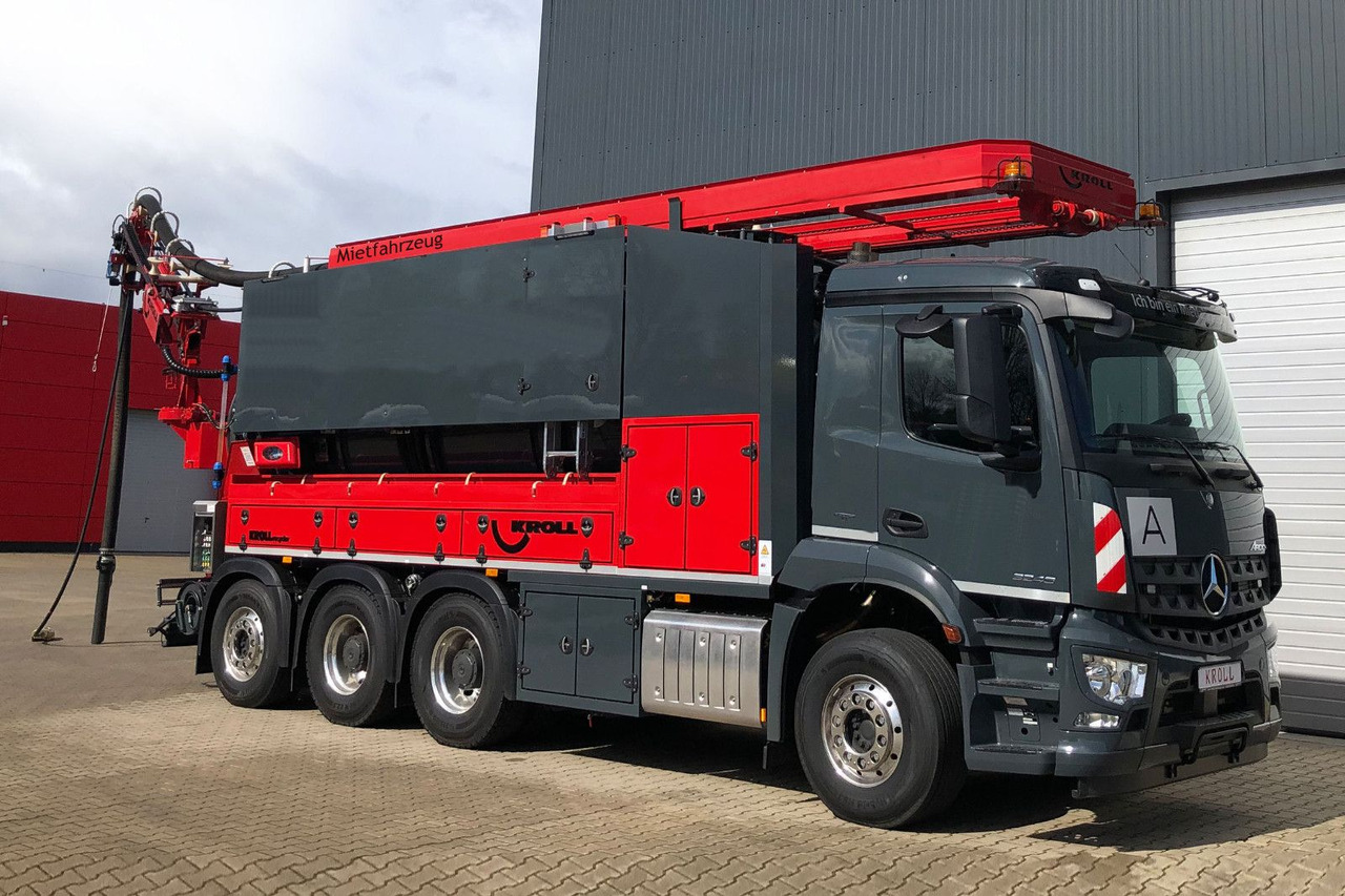 Mercedes-Benz AROCS 3246 8x4 Kroll 16m³ WRG Winterheizung -15C - Camion hydrocureur: photos 1 Mercedes-Benz AROCS 3246 8x4 Kroll 16m³ WRG Winterheizung -15C - Camion hydrocureur: photos 1