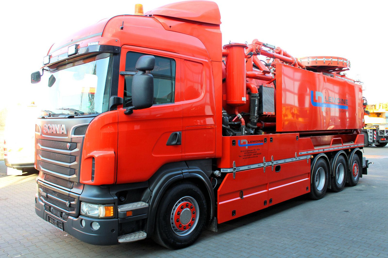 Scania R560 V8 8x4 Kroll 20m³ WRG 2x HD-Pumpe 620 Liter - Camion hydrocureur: photos 4 Scania R560 V8 8x4 Kroll 20m³ WRG 2x HD-Pumpe 620 Liter - Camion hydrocureur: photos 4