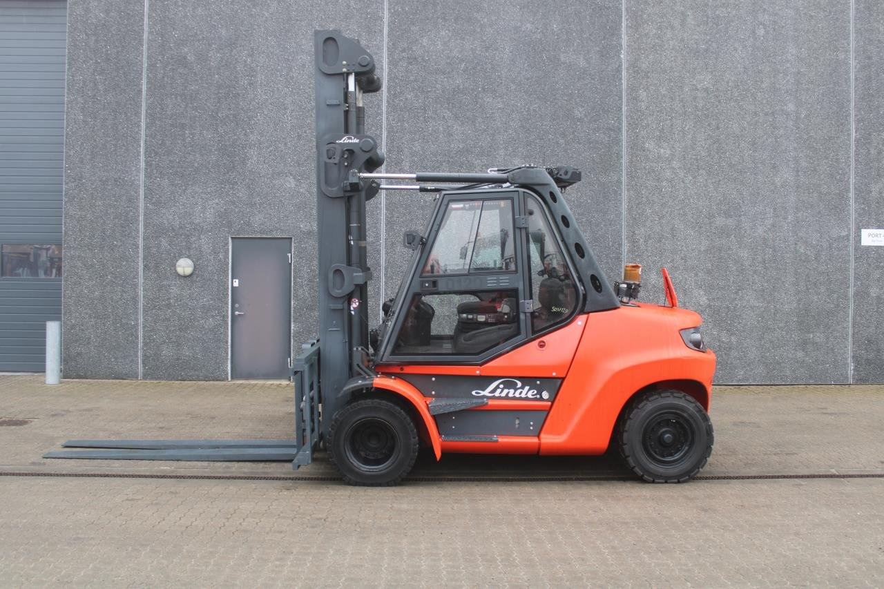 Linde H80 - Chariot élévateur électrique: photos 1 Linde H80 - Chariot élévateur électrique: photos 1