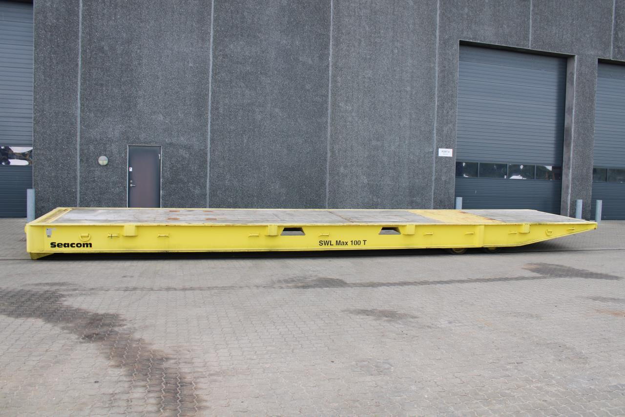 Seacom SEACOM RT40-100T - Remorque portuaire rolltrailer: photos 1 Seacom SEACOM RT40-100T - Remorque portuaire rolltrailer: photos 1
