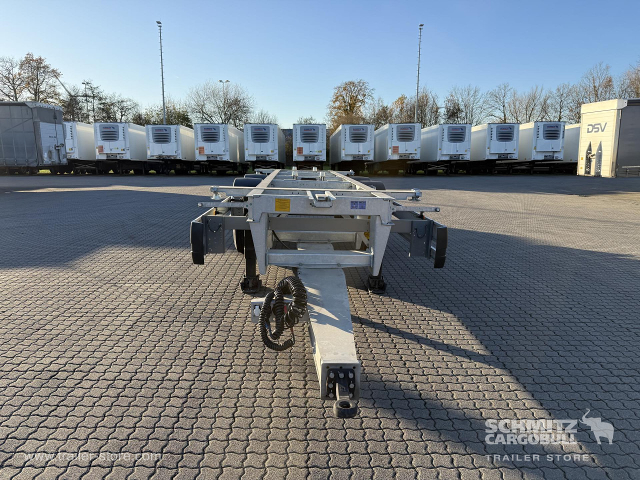 Remorque porte-conteneur/ Caisse mobile SCHMITZ Zentralachsanhänger Wechselfahrgestell Standard: photos 8 Remorque porte-conteneur/ Caisse mobile SCHMITZ Zentralachsanhänger Wechselfahrgestell Standard: photos 8