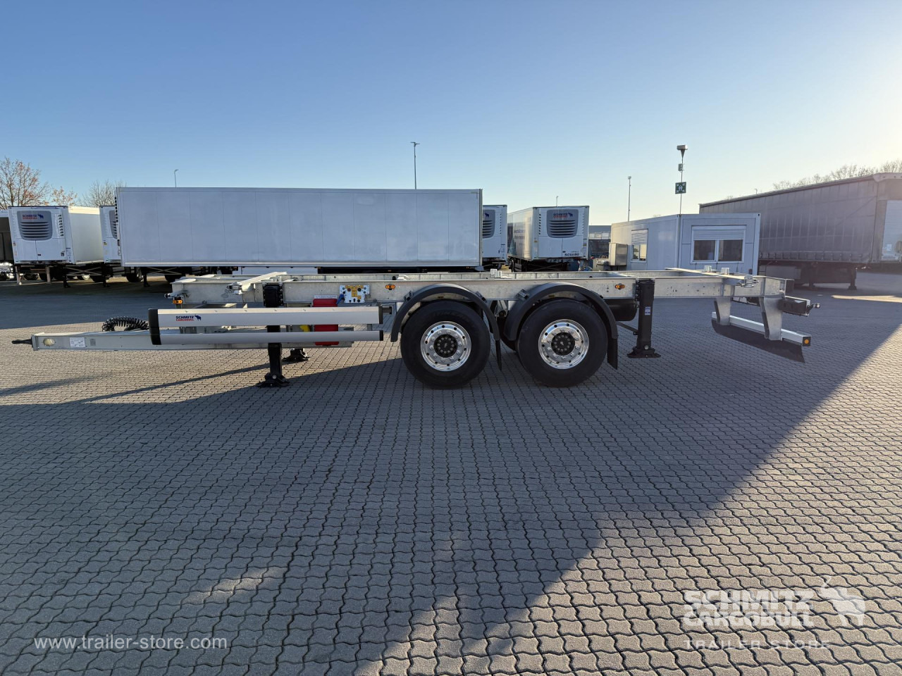 Remorque porte-conteneur/ Caisse mobile SCHMITZ Zentralachsanhänger Wechselfahrgestell Standard: photos 9 Remorque porte-conteneur/ Caisse mobile SCHMITZ Zentralachsanhänger Wechselfahrgestell Standard: photos 9