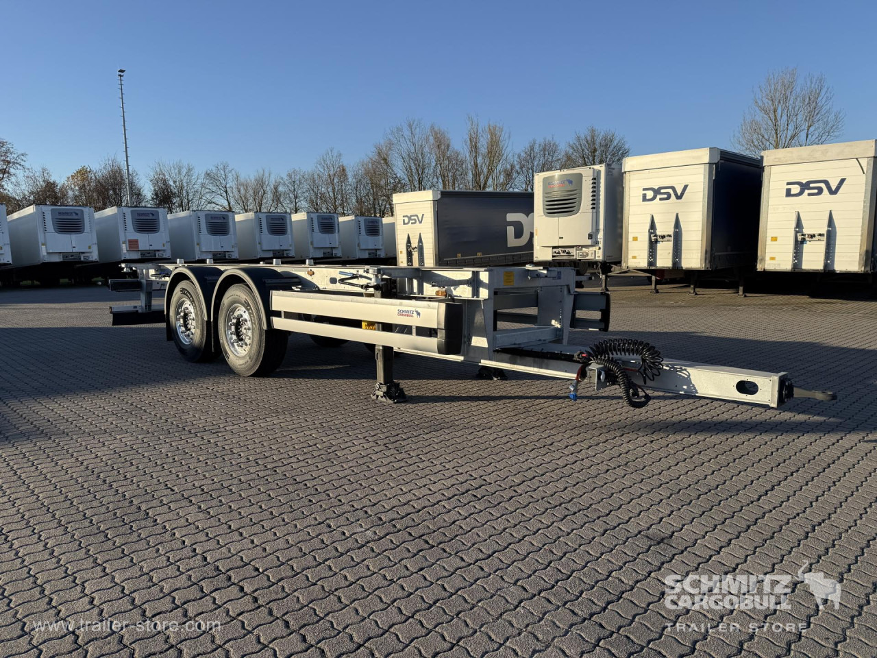 SCHMITZ Zentralachsanhänger Wechselfahrgestell Standard - Remorque porte-conteneur/ Caisse mobile: photos 5 SCHMITZ Zentralachsanhänger Wechselfahrgestell Standard - Remorque porte-conteneur/ Caisse mobile: photos 5