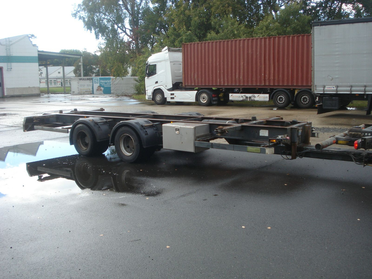 Krebs Jumbo Tandem für 7,82 WBs - Remorque porte-conteneur/ Caisse mobile: photos 5 Krebs Jumbo Tandem für 7,82 WBs - Remorque porte-conteneur/ Caisse mobile: photos 5