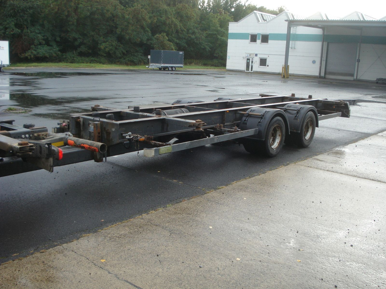 Krebs Jumbo Tandem für 7,82 WBs - Remorque porte-conteneur/ Caisse mobile: photos 1 Krebs Jumbo Tandem für 7,82 WBs - Remorque porte-conteneur/ Caisse mobile: photos 1