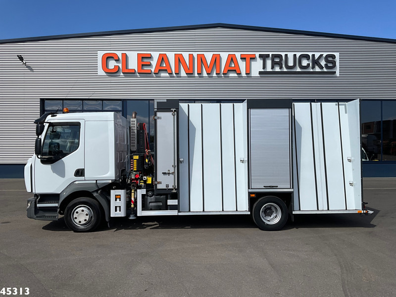 Renault D 220 Euro 6 Fassi 2,3 Tonmeter laadkraan Just 153.536 km! - Camion, Camion grue: photos 3 Renault D 220 Euro 6 Fassi 2,3 Tonmeter laadkraan Just 153.536 km! - Camion, Camion grue: photos 3