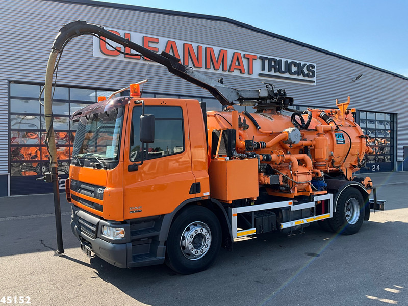 DAF FA 75 CF 250 Ecota 7m³ kolkenzuiger Just 157.071 km! - Camion hydrocureur: photos 1 DAF FA 75 CF 250 Ecota 7m³ kolkenzuiger Just 157.071 km! - Camion hydrocureur: photos 1