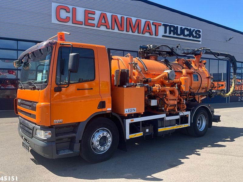 DAF FA 75 CF 250 Ecota 7m³ kolkenzuiger Just 192.572 km! - Camion hydrocureur: photos 1 DAF FA 75 CF 250 Ecota 7m³ kolkenzuiger Just 192.572 km! - Camion hydrocureur: photos 1