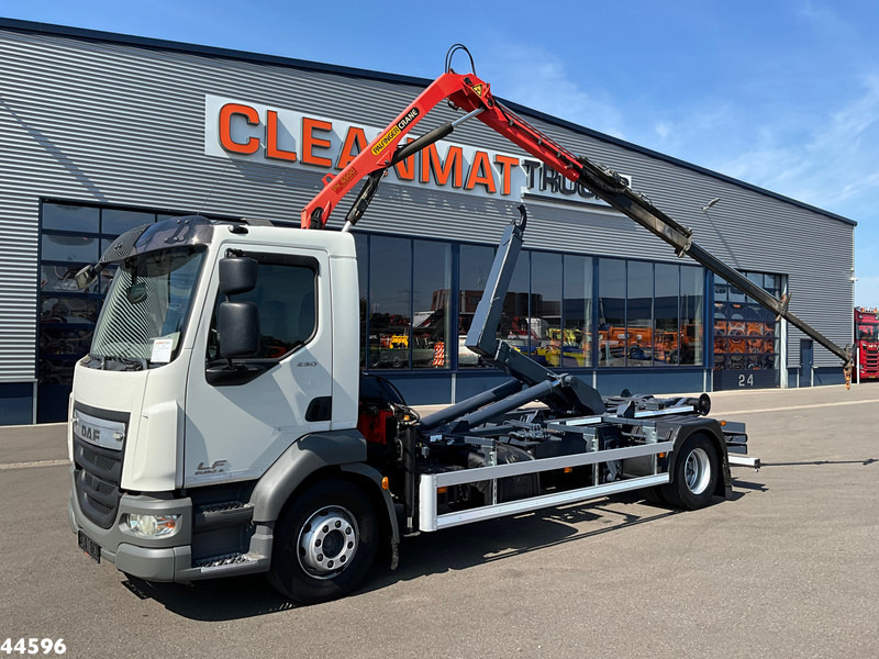 DAF FA LF 250 Euro 6 Palfinger 6,5 Tonmeter laadkraan - Camion ampliroll, Camion grue: photos 1 DAF FA LF 250 Euro 6 Palfinger 6,5 Tonmeter laadkraan - Camion ampliroll, Camion grue: photos 1