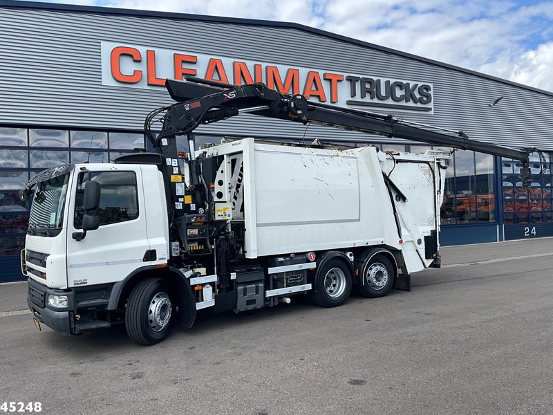 DAF FAN 75 CF 250 Hiab 21 Tonmeter laadkraan + weegsysteem - Benne à ordures ménagères: photos 1 DAF FAN 75 CF 250 Hiab 21 Tonmeter laadkraan + weegsysteem - Benne à ordures ménagères: photos 1