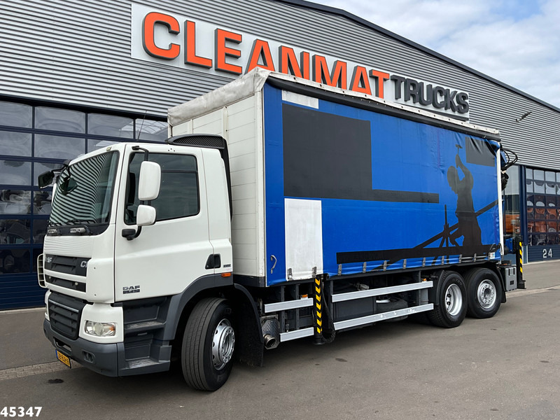 DAF FAN 85 CF 410 Palfinger 29 Tonmeter laadkraan + Fly-Jib - Camion grue: photos 2 DAF FAN 85 CF 410 Palfinger 29 Tonmeter laadkraan + Fly-Jib - Camion grue: photos 2