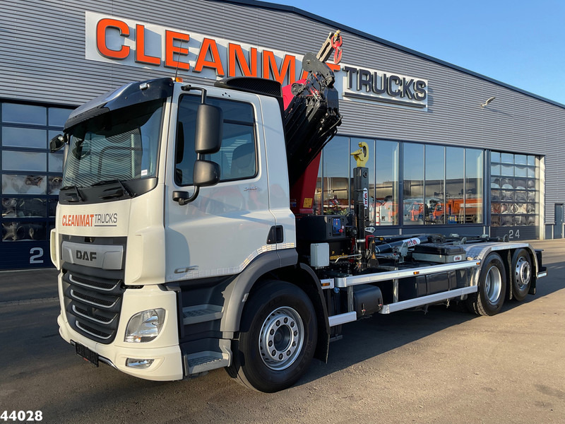 DAF FAN CF 340 Euro 6 HMF 18 Tonmeter laadkraan met lier Just 45.802 km! - Camion ampliroll, Camion grue: photos 3 DAF FAN CF 340 Euro 6 HMF 18 Tonmeter laadkraan met lier Just 45.802 km! - Camion ampliroll, Camion grue: photos 3