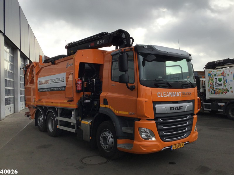 DAF FAN CF 340 Hiab 21 Tonmeter laadkraan - Benne à ordures ménagères: photos 5 DAF FAN CF 340 Hiab 21 Tonmeter laadkraan - Benne à ordures ménagères: photos 5