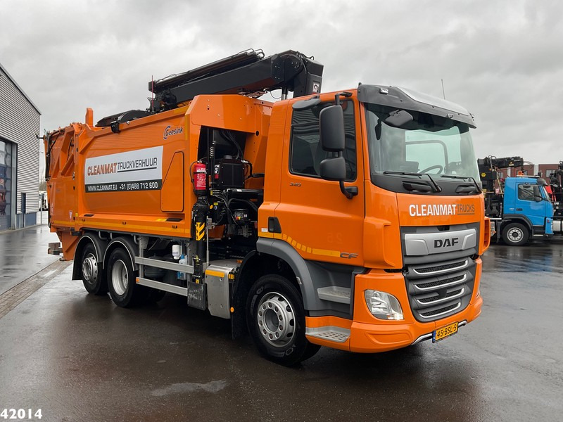 DAF FAN CF 340 Hiab 23 ton/meter laadkraan Welvaarts weighing system - Benne à ordures ménagères: photos 3 DAF FAN CF 340 Hiab 23 ton/meter laadkraan Welvaarts weighing system - Benne à ordures ménagères: photos 3