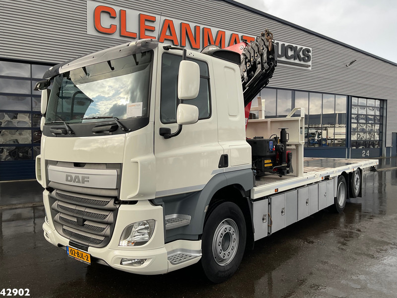 DAF FAN CF 440 Euro 6 HMF 26 Tonmeter laadkraan - Camion grue: photos 2 DAF FAN CF 440 Euro 6 HMF 26 Tonmeter laadkraan - Camion grue: photos 2