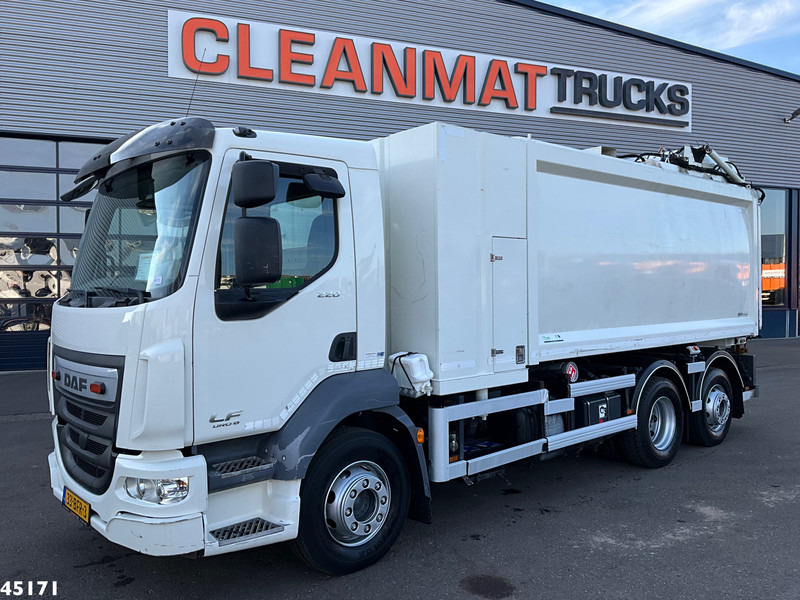 DAF FAN LF 220 Euro 6 Bekker LaGram Glaswagen - Benne à ordures ménagères: photos 5 DAF FAN LF 220 Euro 6 Bekker LaGram Glaswagen - Benne à ordures ménagères: photos 5
