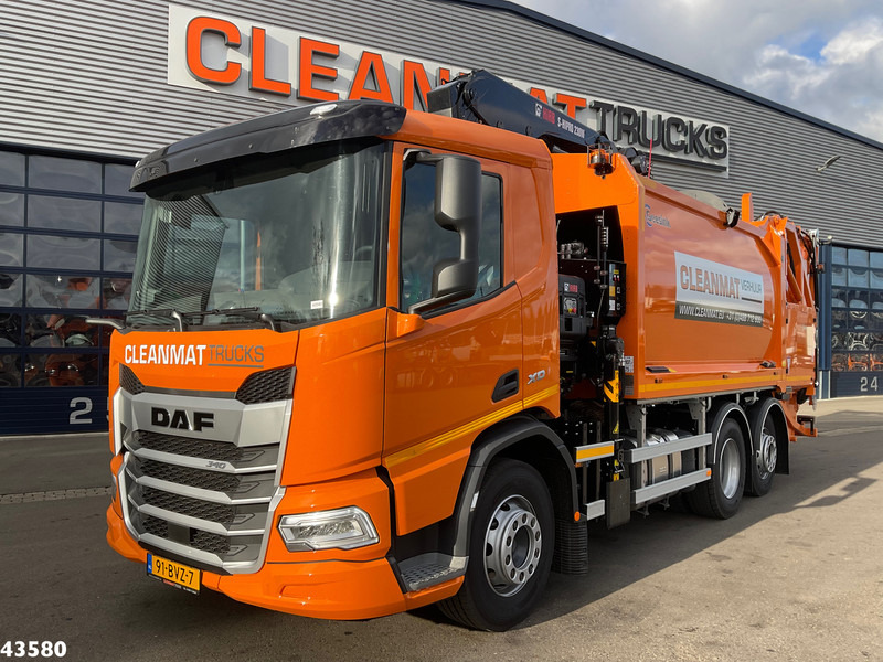 DAF FAN XD 340 Hiab 23 Tonmeter laadkraan + Welvaarts Weighing system - Benne à ordures ménagères: photos 2 DAF FAN XD 340 Hiab 23 Tonmeter laadkraan + Welvaarts Weighing system - Benne à ordures ménagères: photos 2