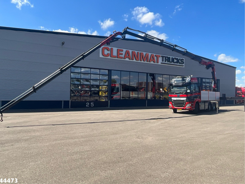 DAF FAQ CF 510 8x2 Euro 6 HMF 40 Tonmeter laadkraan + Fly-JIb - Camion grue: photos 1 DAF FAQ CF 510 8x2 Euro 6 HMF 40 Tonmeter laadkraan + Fly-JIb - Camion grue: photos 1