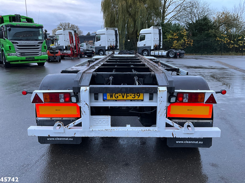 Floor 2-assige container aanhangwagen - Remorque porte-conteneur/ Caisse mobile: photos 3 Floor 2-assige container aanhangwagen - Remorque porte-conteneur/ Caisse mobile: photos 3
