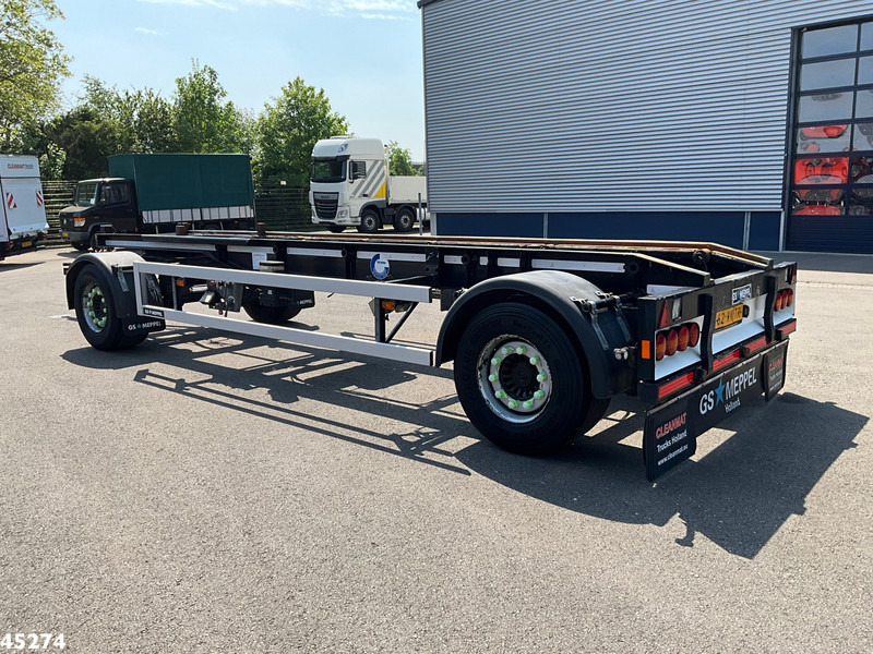 GS Meppel 2-assige container aanhangwagen - Remorque porte-conteneur/ Caisse mobile: photos 2 GS Meppel 2-assige container aanhangwagen - Remorque porte-conteneur/ Caisse mobile: photos 2