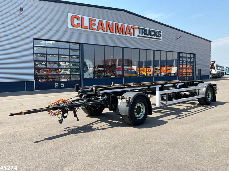 GS Meppel 2-assige container aanhangwagen - Remorque porte-conteneur/ Caisse mobile: photos 1 GS Meppel 2-assige container aanhangwagen - Remorque porte-conteneur/ Caisse mobile: photos 1